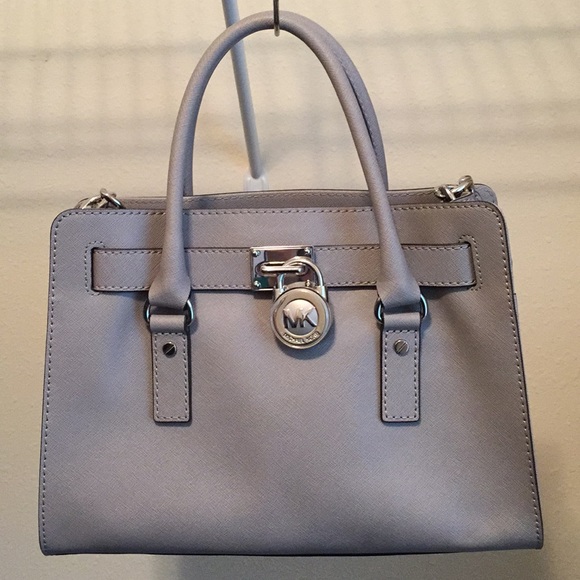 Michael Kors Handbags - Michael Kors Hamilton Lock Satchel